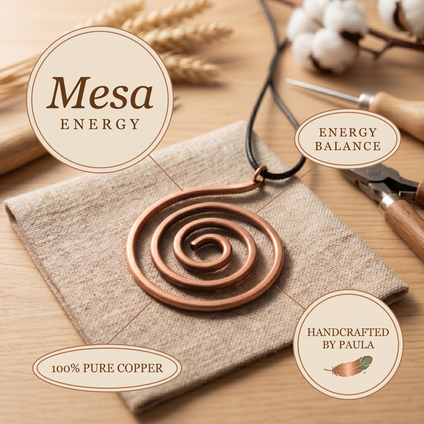 Paula's Mesa Copper Necklace