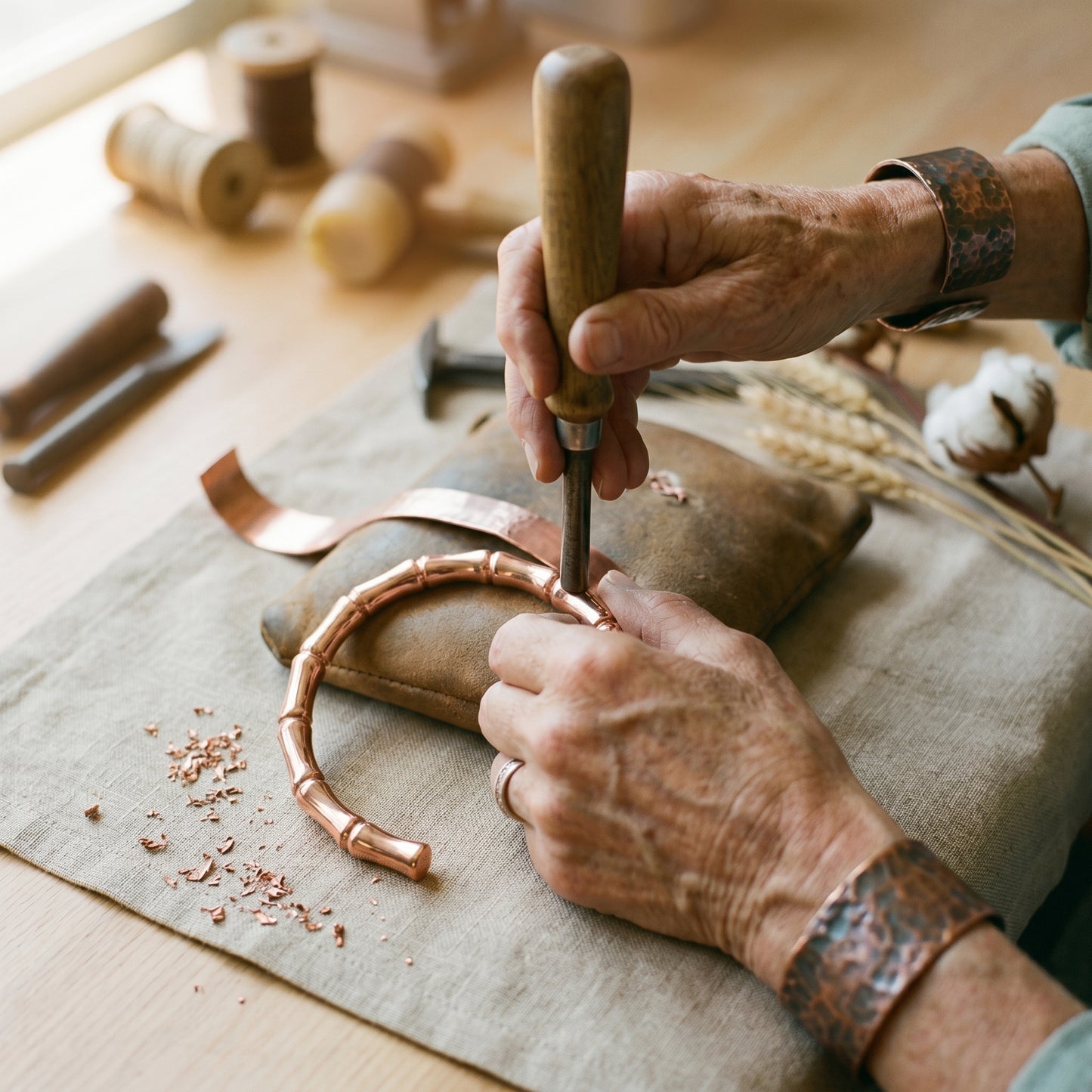 Paula's Grove Copper Bracelet