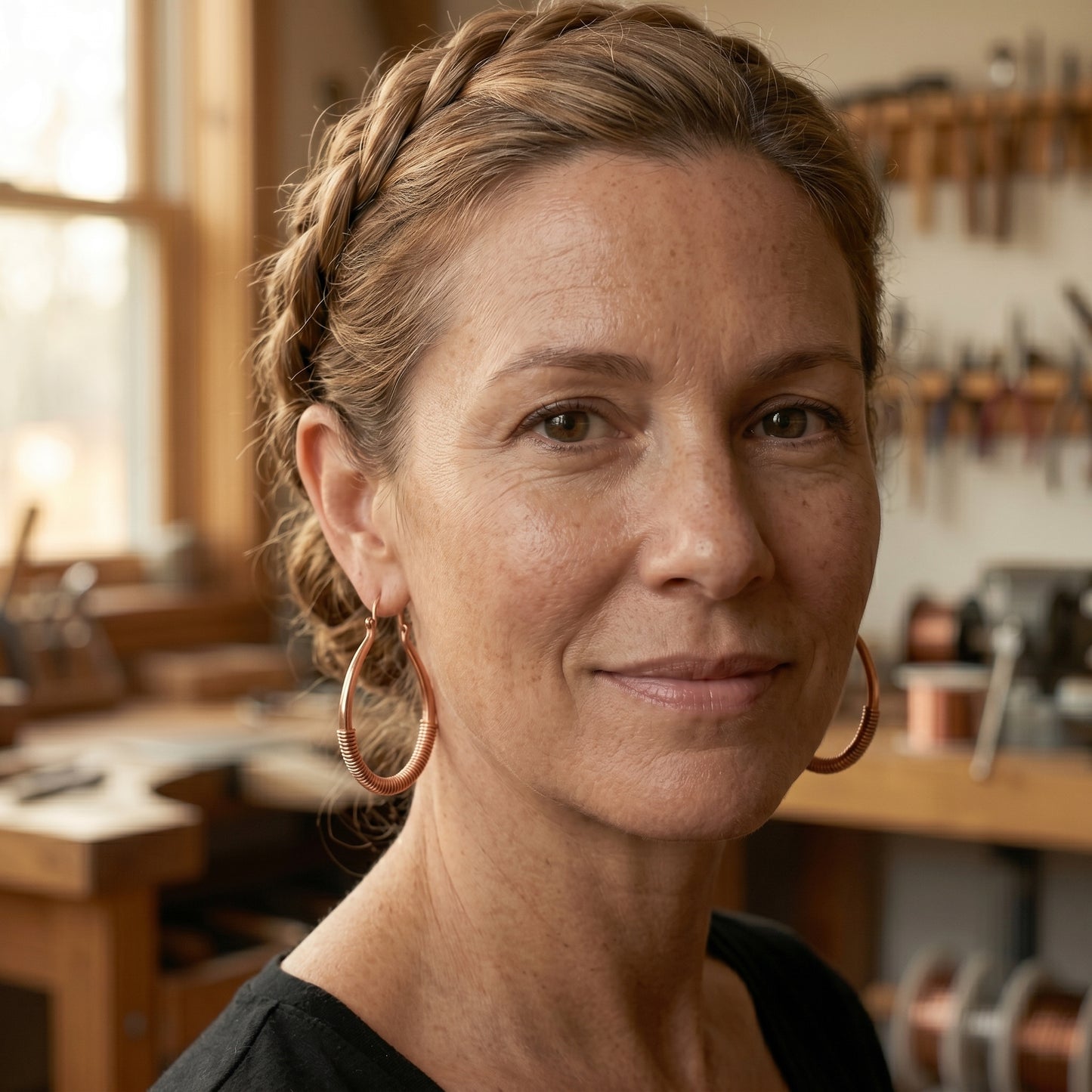 Paulas's Creek Copper Earrings