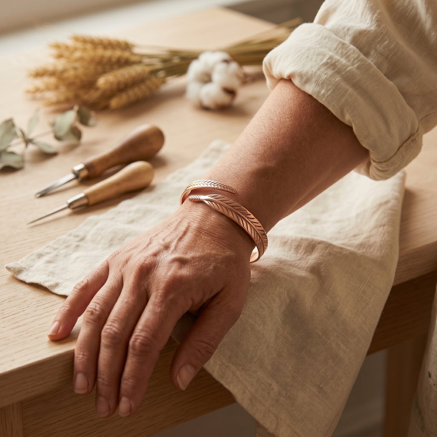 Paula's Root Copper Bracelet