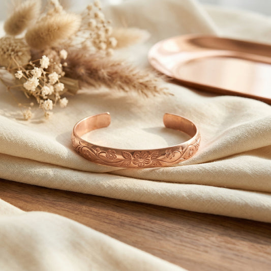 Paulas's Bloom Copper Bracelet