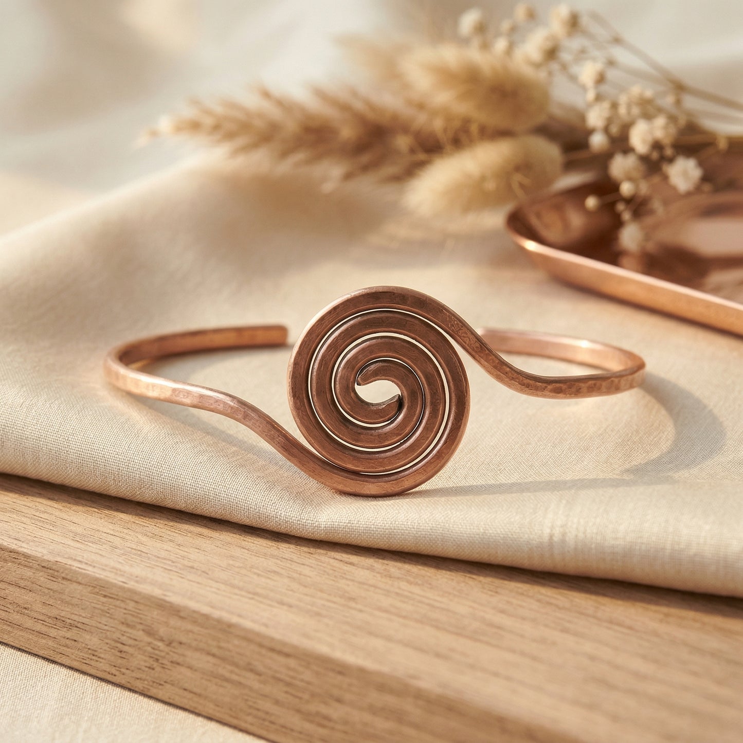 Paula's Coil Copper Anklet
