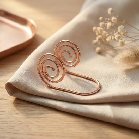 Paula's Flow Copper Hand Spiral