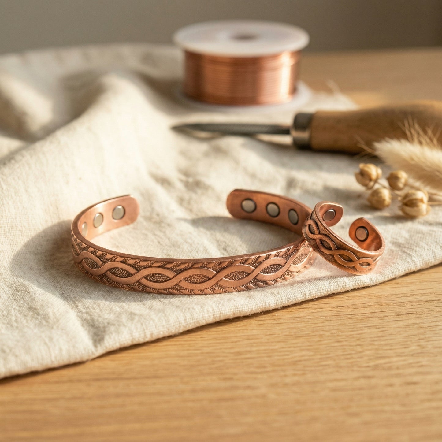 Paula's Knot Copper Set