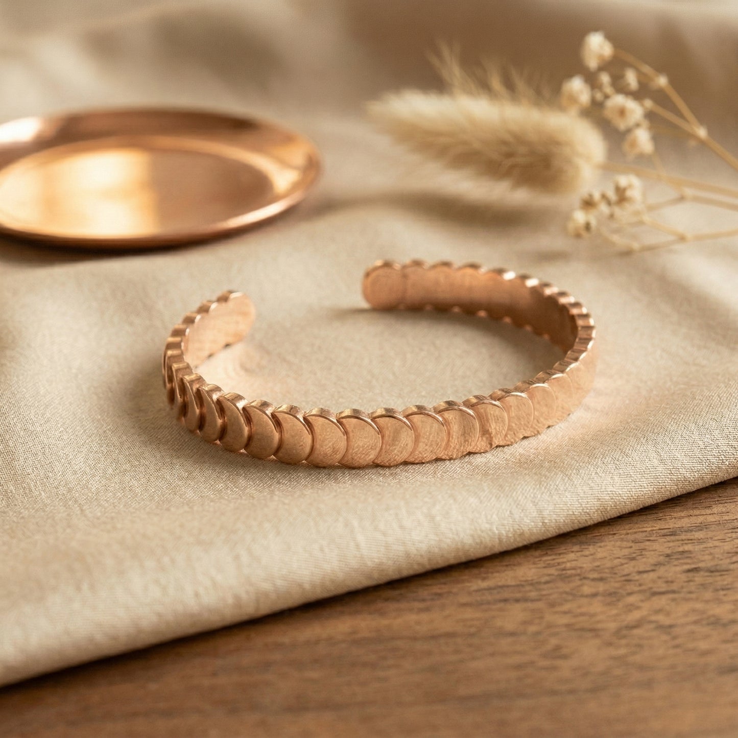 Paulas's Tide Copper Bracelet