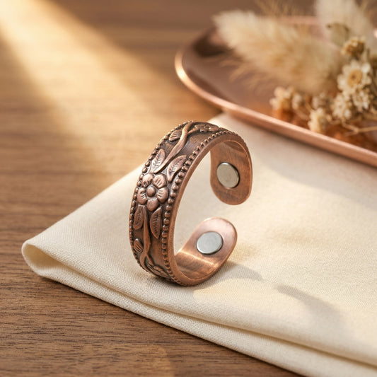 Paula's Petal Copper Ring