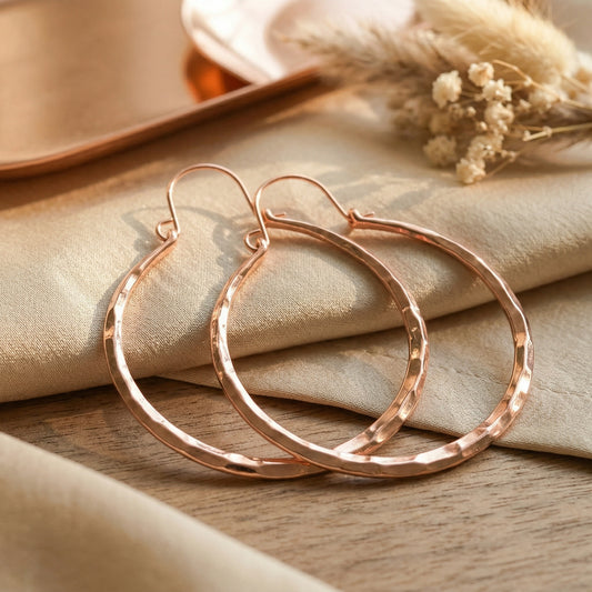 Paula's Willow Copper Earrings